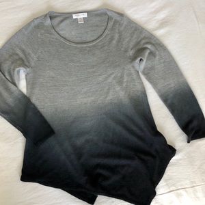 Motherhood Maternity ombré tunic sweater.